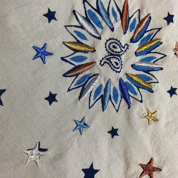 NWT Free People Embroidered Bandana Bandit Top XS - Picture 7 of 7